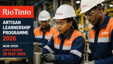 Rio Tinto 2026 Artisan Learnership Programme