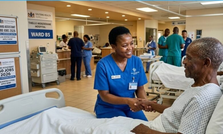 Gauteng Department of Health Ward Assistant Jobs 2026