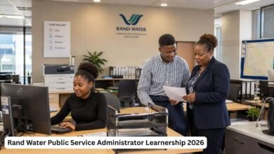 Rand Water Public Service Administrator Learnership Programme
