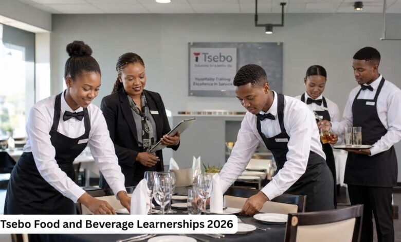 Tsebo Food and Beverage Learnership 2026