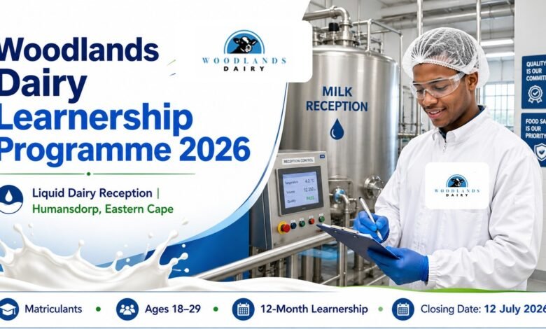 Woodlands Dairy Learnership Programme 2026